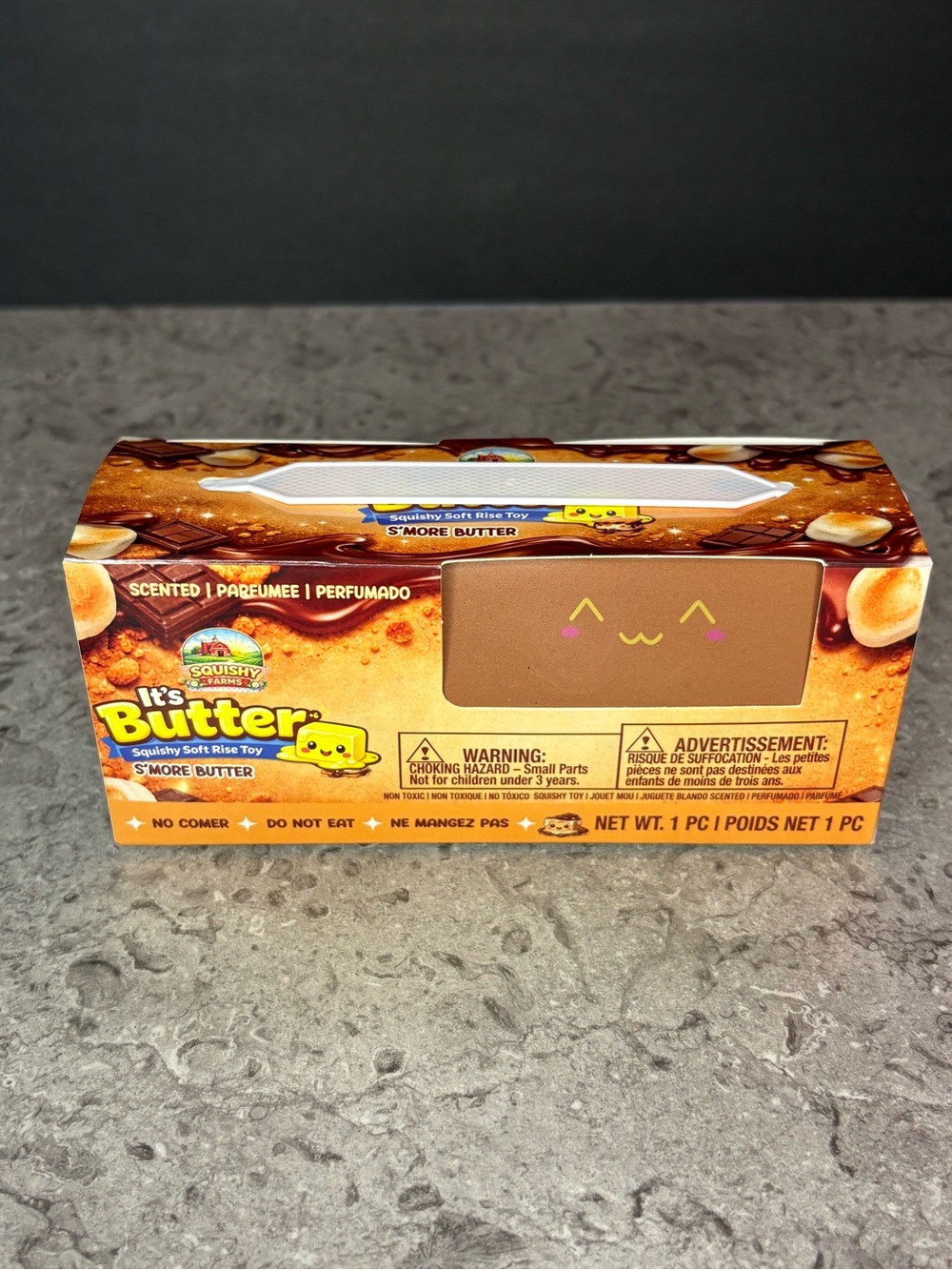 It’s butter s’mores butter toy